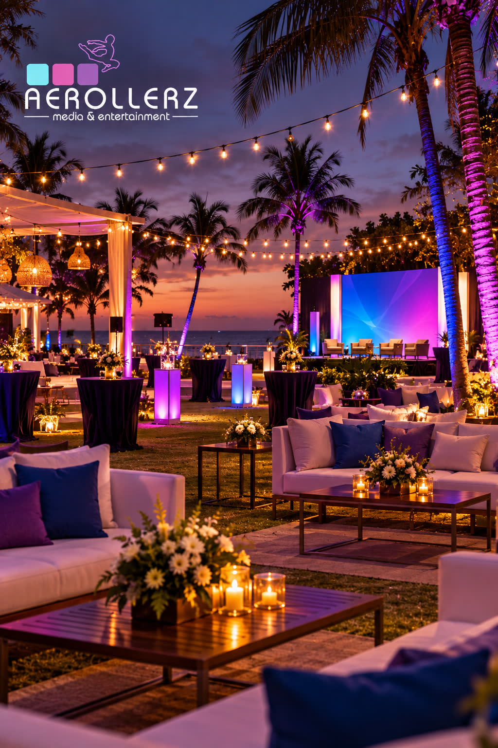 Beachside Private Celebration — Private Events by Aerollerz Chennai