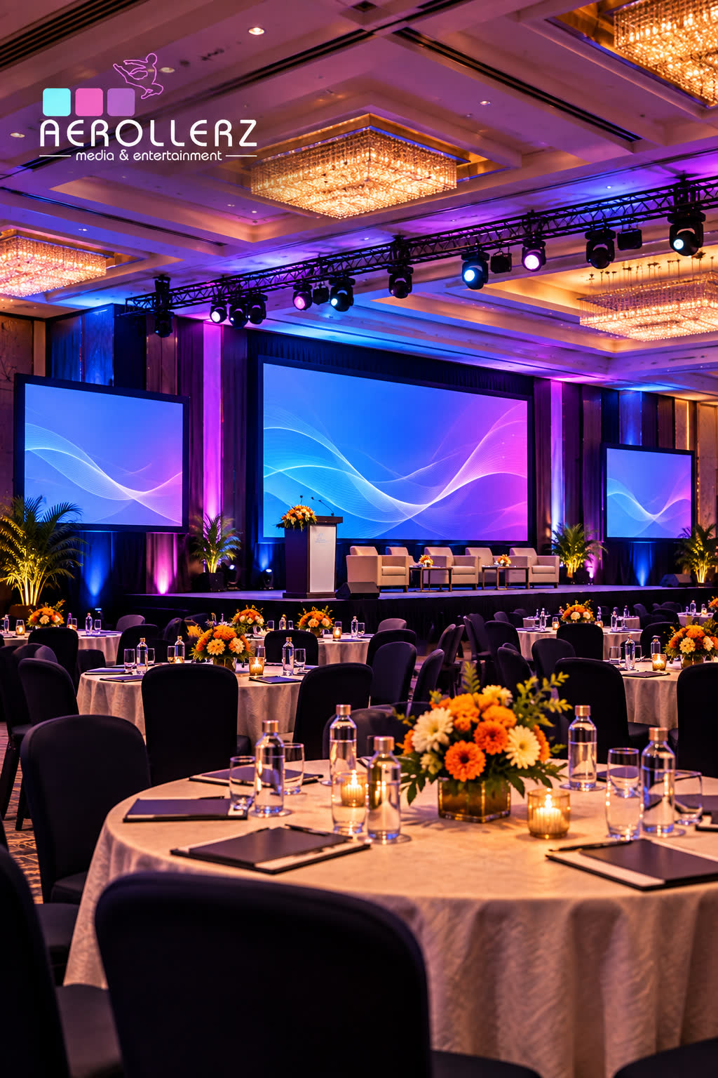 Ballroom Conference — Conferences by Aerollerz Chennai